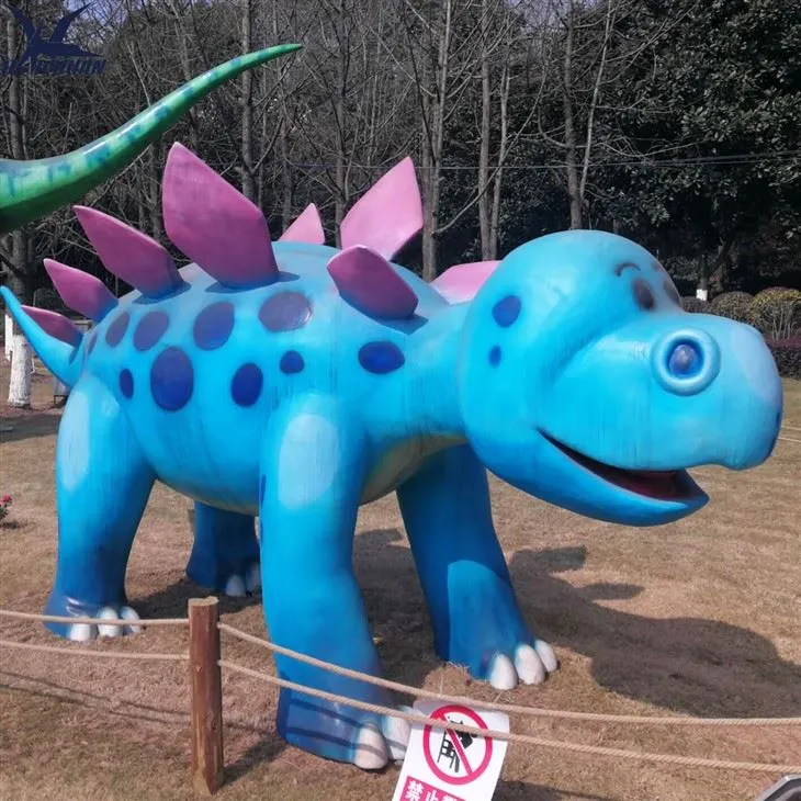 Cartoon Fiberglass Dinsoaur Statue